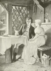 Goethe und Frederike (Gravur)